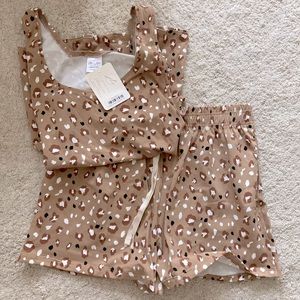 Jax and Lennon Leopard PJ Set